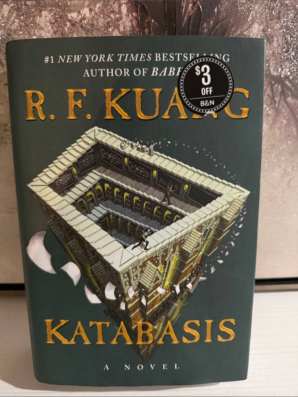 Katabasis by R. F. KUANG. First edition hardcover.